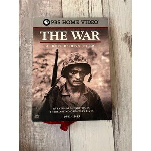 PBS Home Video "The War" By Ken Burns DVD Set 1941-1945 Documentary With Case